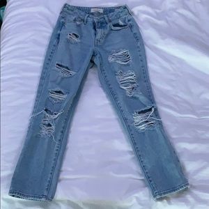 Pacsun Ripped Mom Jeans